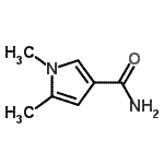 CAS 登录号：89943-18-0， 1,5-二甲基-1H-吡咯-3-甲酰胺
