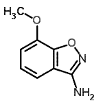 CAS 登录号：89976-74-9， 7-甲氧基-1,2-苯并恶唑-3-胺