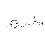 CAS 登录号：89980-93-8， 4-(5-溴-2-噻吩基)丁酸