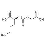 CAS#: 899816-95-6， N<sup>2</sup>-(3-Carboxypropanoyl)-L-ornithine