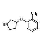 CAS#: 900572-41-0， (3R)-3-(2-Methylphenoxy)pyrrolidine