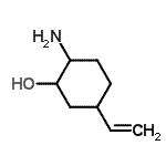 CAS 登录号：90125-43-2， 2-氨基-5-乙烯基环己烷醇