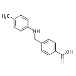 CAS 登录号：901889-84-7， 4-[(p-甲苯基氨基)甲基]苯甲酸