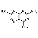 CAS 登录号：90223-57-7， 4,7-二甲基-2-蝶啶胺