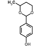 CAS 登录号：902262-79-7， 4-(4-甲基-1,3-二恶烷-2-基)苯酚