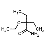 CAS 登录号：90227-20-6， 2-乙氧基-2-乙基丁酰胺