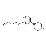 结构式 CAS# 902837-07-4, 1-(6-丁氧基-2-吡啶基)哌嗪