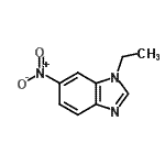 CAS 登录号：90349-16-9， 1-乙基-6-硝基-1H-苯并咪唑