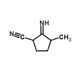 CAS 登录号：903631-60-7， (2E)-2-亚氨基-3-甲基环戊烷甲腈