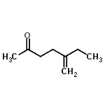 CAS 登录号：90376-60-6， 5-亚甲基-2-庚酮