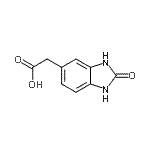 CAS 登录号：90417-51-9， (2-氧代-2,3-二氢-1H-苯并咪唑-5-基)乙酸