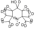 CAS 登录号：90429-66-6， 4-羟基-2,2,6,6-四(甲基-D3)-1-哌啶基-3,3,4,5,5-D5-1-15N-氧基