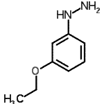 CAS 登录号：90434-59-6， (3-乙氧基苯基)肼