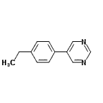 CAS 登录号：904707-56-8， 5-(4-乙基苯基)嘧啶