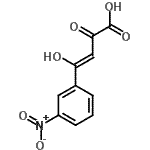 CAS 登录号:904814-30-8, (3Z)-4-羟基-4-(3-硝基苯基)-2-氧代-3-丁烯酸