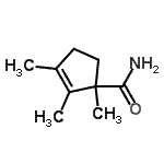 CAS 登录号：90608-04-1， 1,2,3-三甲基-2-环戊烯-1-甲酰胺