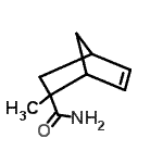 CAS 登录号：90642-77-6， 2-甲基双环[2.2.1]庚-5-烯-2-甲酰胺