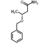 CAS 登录号：906453-92-7， (3R)-3-(苄氧基)丁酰胺