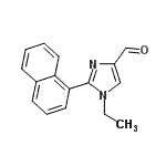 CAS 登录号：906477-09-6， 1-乙基-2-(1-萘基)-1H-咪唑-4-甲醛