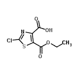 CAS 登录号：907545-80-6， 2-氯-5-(乙氧羰基)-1,3-噻唑-4-羧酸