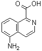 CAS 登录号：90770-94-8， 5-氨基-1-异喹啉羧酸