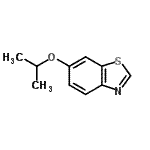 CAS 登录号：908095-73-8， 6-异丙氧基-1,3-苯并噻唑