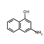 CAS 登录号：90923-79-8， 3-氨基-1-萘酚