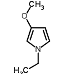 CAS 登录号：90968-43-7， 1-乙基-3-甲氧基-1H-吡咯