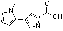 CAS#: 909858-38-4， 3-(1-Methyl-1H-pyrrol-2-yl)-1H-pyrazole-5-carboxylic acid