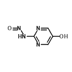 CAS 登录号：90998-01-9， 2-(亚硝基氨基)-5-嘧啶醇