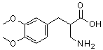 CAS#: 910444-09-6， 3-Amino-2-(3,4-dimethoxybenzyl)propanoic acid