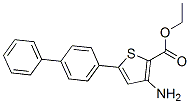 CAS#: 91076-98-1， Ethyl 3-Amino-5-(1,1''-Biphenyl-4-Yl)Thiophene-2-Carboxylate