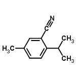 CAS 登录号：91131-81-6， 2-异丙基-5-甲基苯甲腈