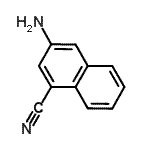 CAS 登录号：91135-40-9， 3-氨基-1-萘甲腈