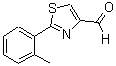 CAS#: 91137-12-1， 2-(2-Methylphenyl)-1,3-thiazole-4-carbaldehyde