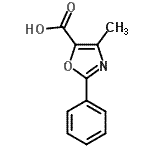 CAS 登录号：91137-55-2， 4-甲基-2-苯基-1,3-恶唑-5-羧酸