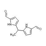 CAS 登录号：911467-52-2， 5,5'-(1,1-乙二基)二(1H-吡咯-2-甲醛)