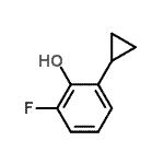 CAS 登录号：911817-90-8， 2-环丙基-6-氟苯酚