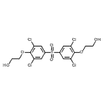 CAS 登录号：91198-38-8， 2,2'-{磺酰基二[(2,6-二氯-4,1-亚苯基)氧基]}二乙醇