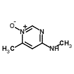 CAS 登录号：91233-75-9， N,6-二甲基-4-嘧啶胺1-氧化物