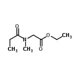 CAS 登录号：912359-83-2， 乙基N-甲基-N-丙酰基甘氨酸酯