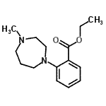 CAS#: 912569-58-5， Ethyl 2-(4-methyl-1,4-diazepan-1-yl)benzoate