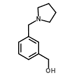 CAS 登录号：91271-59-9， [3-(1-吡咯烷基甲基)苯基]甲醇