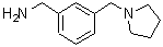 结构式 CAS# 91271-80-6, 1-[3-(1-吡咯烷基甲基)苯基]甲胺