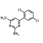 CAS 登录号：913322-52-8， 4-(2,5-二氯苯基)-6-甲基-2-嘧啶胺
