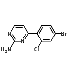 CAS#: 913322-69-7， 4-(4-Bromo-2-chlorophenyl)-2-pyrimidinamine