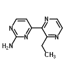 CAS#: 913322-74-4， 4-(3-Ethyl-2-pyrazinyl)-2-pyrimidinamine