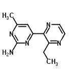 CAS#: 913322-76-6， 4-(3-Ethyl-2-pyrazinyl)-6-methyl-2-pyrimidinamine