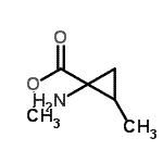 CAS#: 91366-09-5， methyl 1-amino-2-methyl-cyclopropane-1-carboxylate