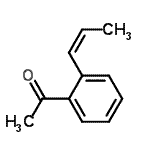 CAS 登录号：91388-34-0， 1-{2-[(1Z)-1-丙烯-1-基]苯基}乙酮